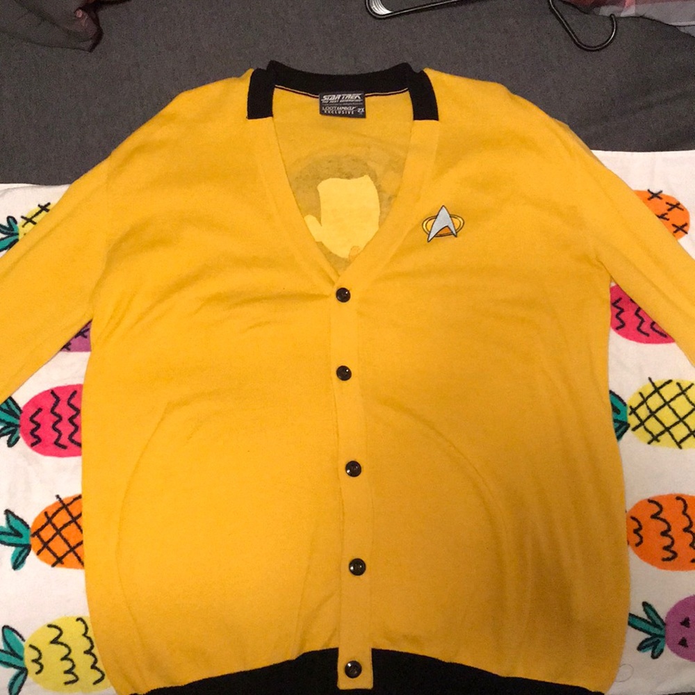 Lootwear STAR TREK THE NEXT GENERATION Cardigan.